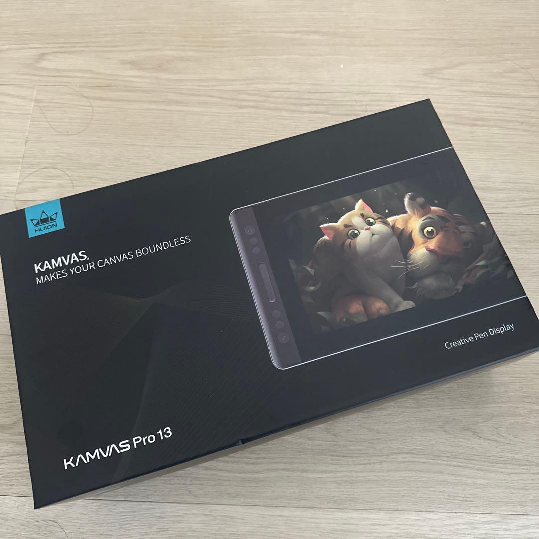 HUION Kamvas Pro 13 GT-133 中古 スタンド付属 Huion KAMVAS PRO 13 Stand Graphics Drawing Tablet Display