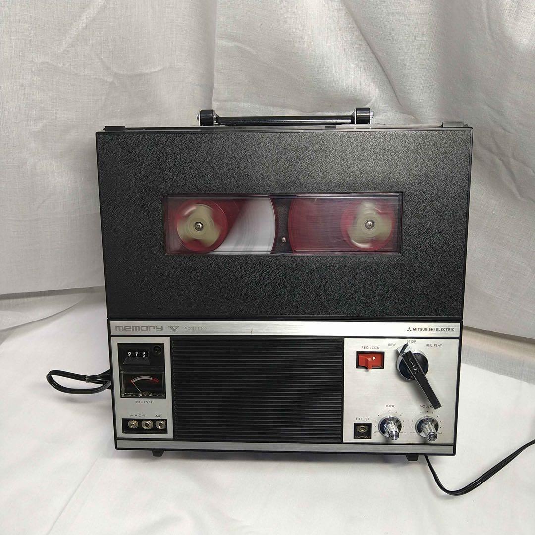 MITSUBISHI MEMORY T-260 ポータブルオープンリールデッキ - メルカリ