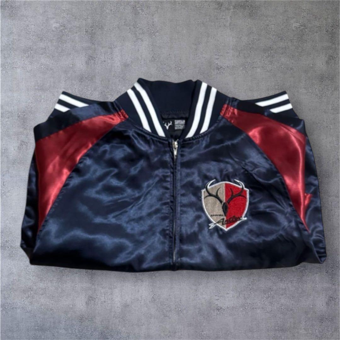 鹿島アントラーズ スカジャン（スタジアム） 希少Sサイズ - メルカリ