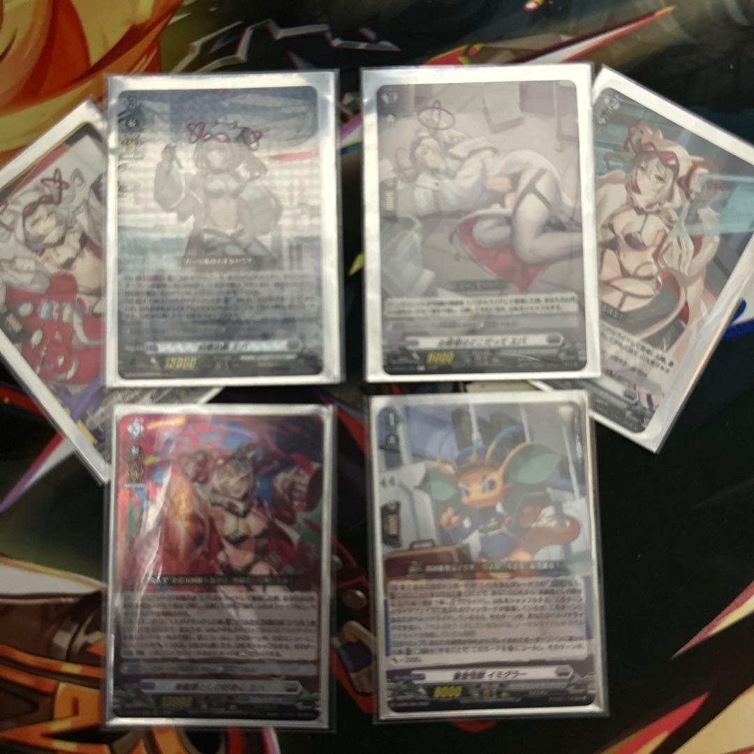 優勝構築 最安価 ヴァンガード エバ デッキ 調整パーツ、2重スリーブ付き