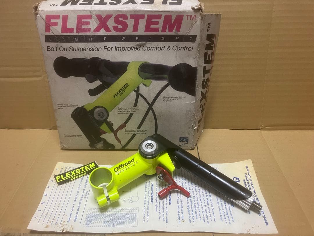 ジャンク GIRVIN FLEXSTEM MTB 90s SOFTRIDE My Girvin Flex Stem gets looks : r/xbiking