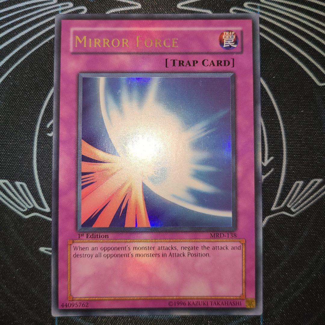 遊戯王 聖なるバリアーミラーフォース 旧アジア版(英語表記) 1st