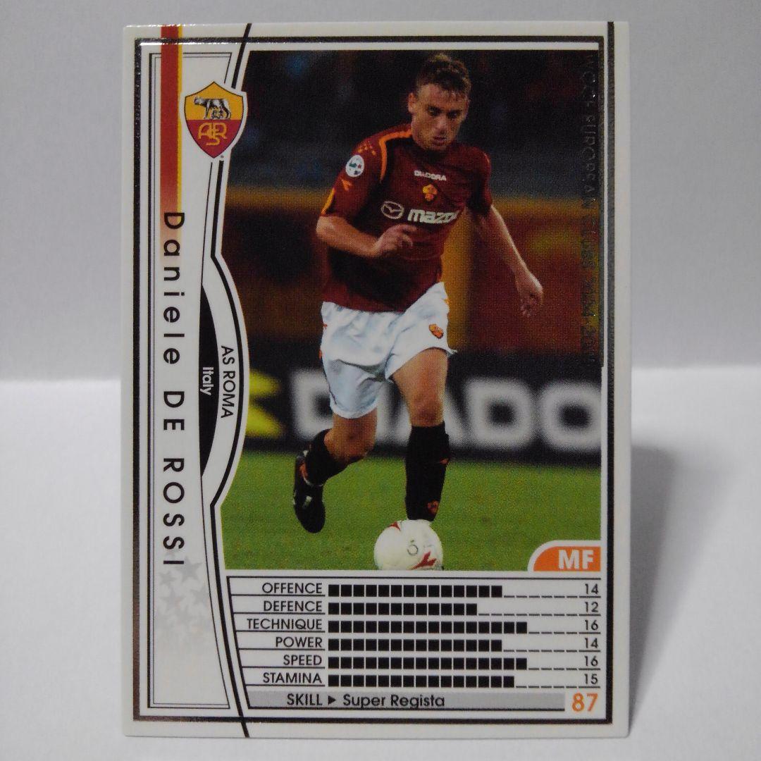 白 デ・ロッシ スーぺル・レジスタ ローマ イタリア WCCF PANINI