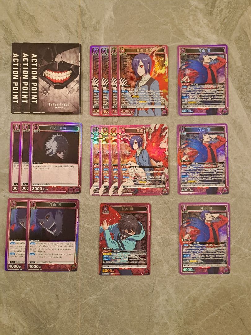 ユニオンアリーナ 東京喰種 金木デッキ+調整パーツ&4ファイナル付き