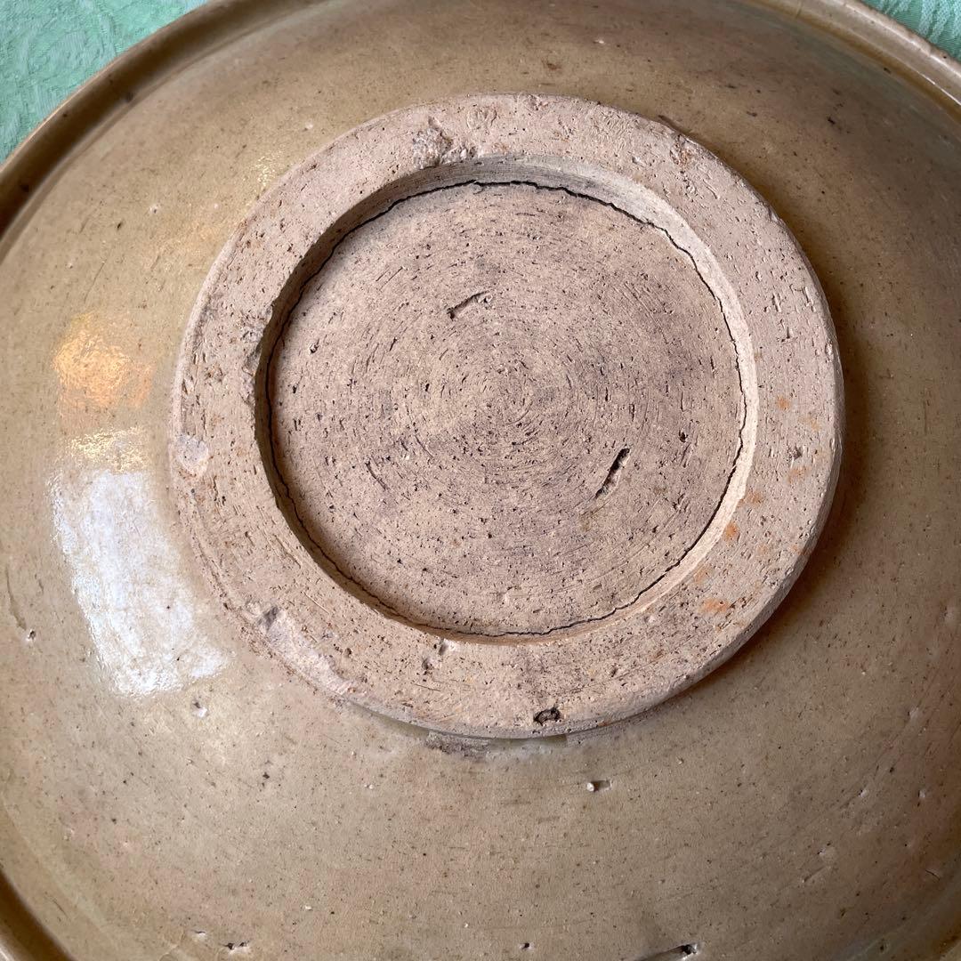 江戸時代 古瀬戸 山水図 松に東屋（あずまや）」図 石皿 - メルカリ