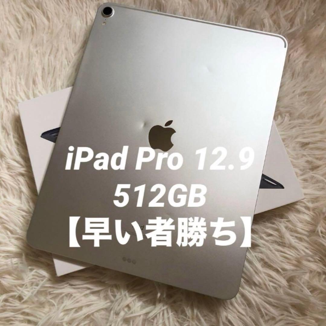 【完動品】iPad Pro 12.9 第3世代 512GB 【すぐ発送】 12.9インチiPad Pro Wi-Fi 512GB - シルバー（第3世代） [整備済製品