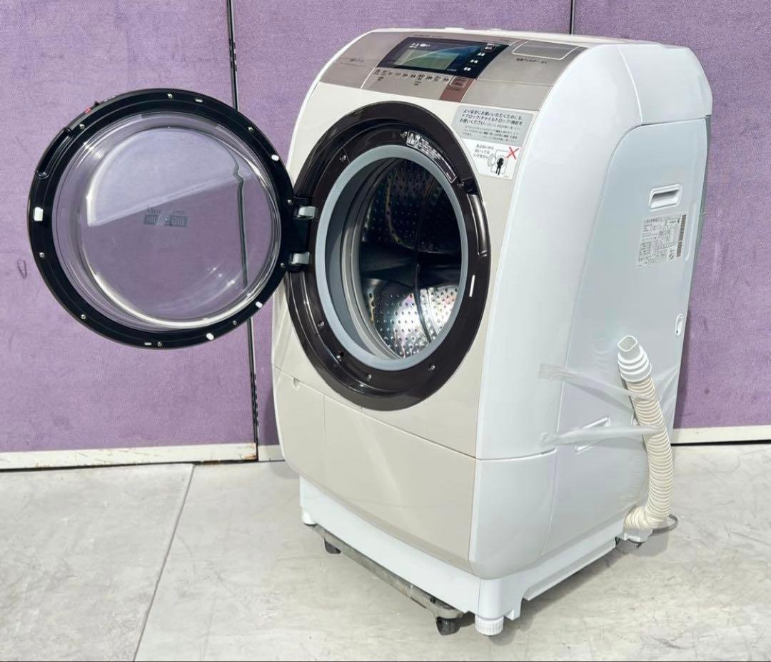 日立電気洗濯乾燥機 組込形 BD-V9800L 日立 ヒートリサイクル 風アイロン ビッグドラム BD-V9800L 価格比較