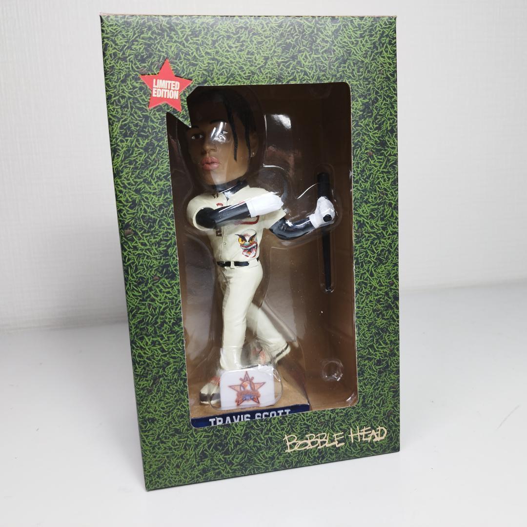 トラヴィス トラビス スコット ボブルヘッド 2025 フィギュア 新 I1E0