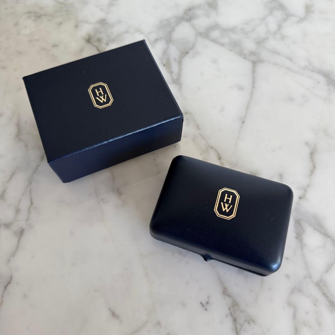 HARRY WINSTON ピアスケース Harry Winston ハリーウィンストン ピアスケース 空箱 内箱のみ - メルカリ