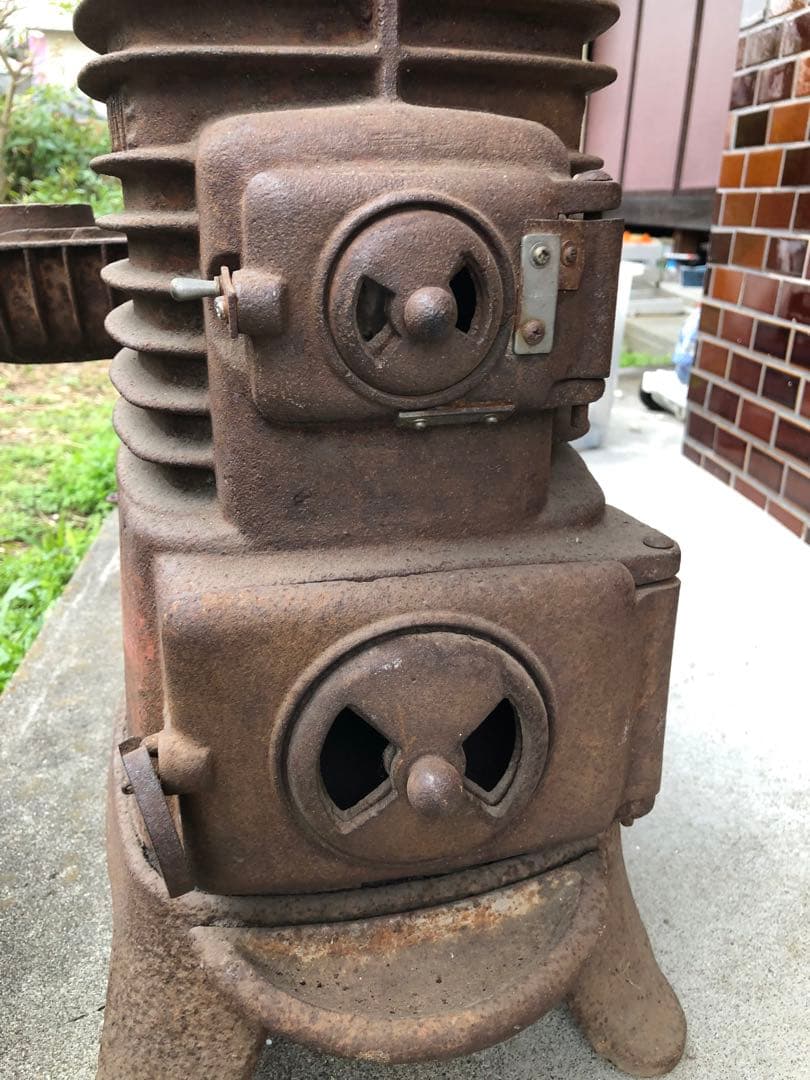 ヤクシン 石炭 薪 ストーブ レトロ YAKUSHIN - メルカリ