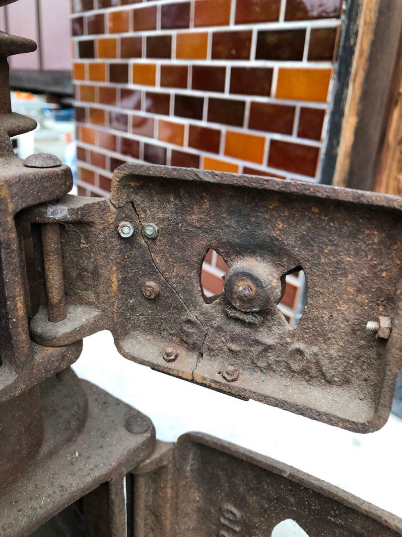 ヤクシン 石炭 薪 ストーブ レトロ YAKUSHIN - メルカリ