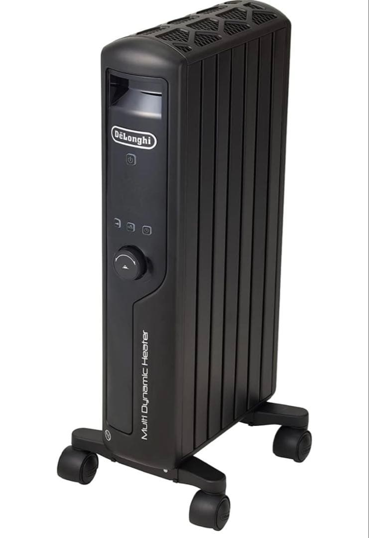 De’Longhi デロンギ MDHS09-PB 電気ヒーター ブラック マルチダイナミックヒーター ピュアブラック MDHS09-PB [最大8畳