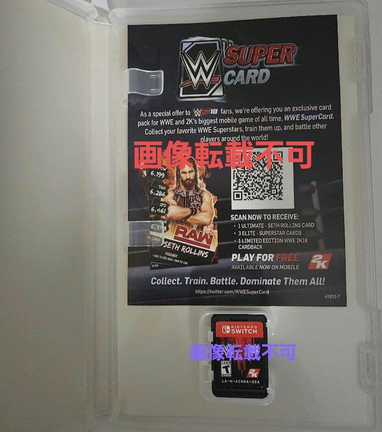 中古 WWE 2K18 Nintendo switch ソフト北米版 NY購入 - メルカリ