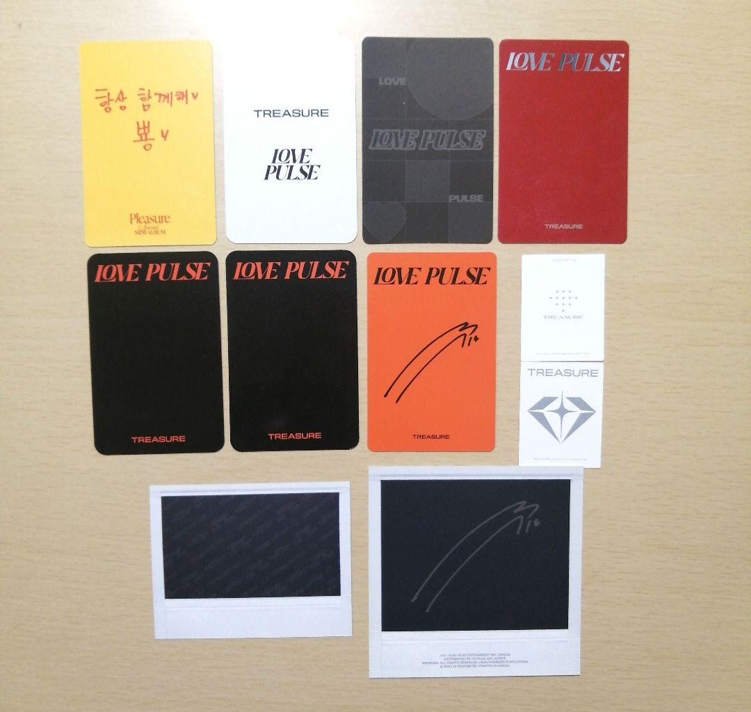 TREASURE シーグリ 2026 ジュンギュ ポラロイド チェキトレカセット