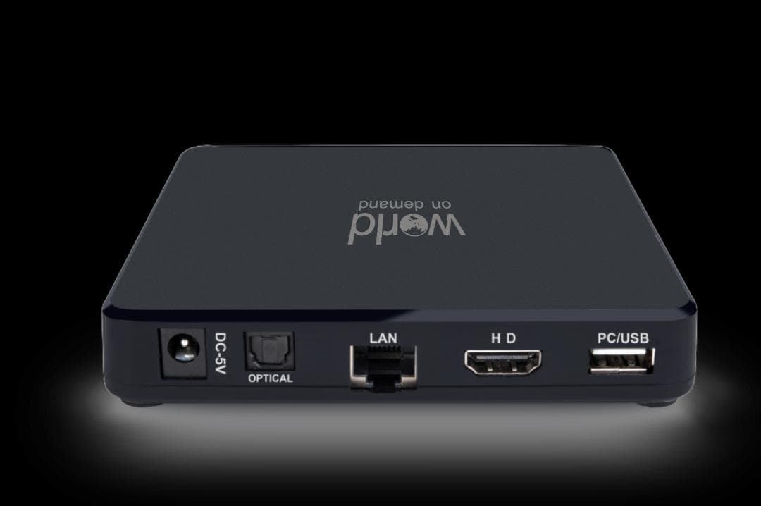 その他 LIVE TV - WORLD ON DEMAND STB 3442-5943-