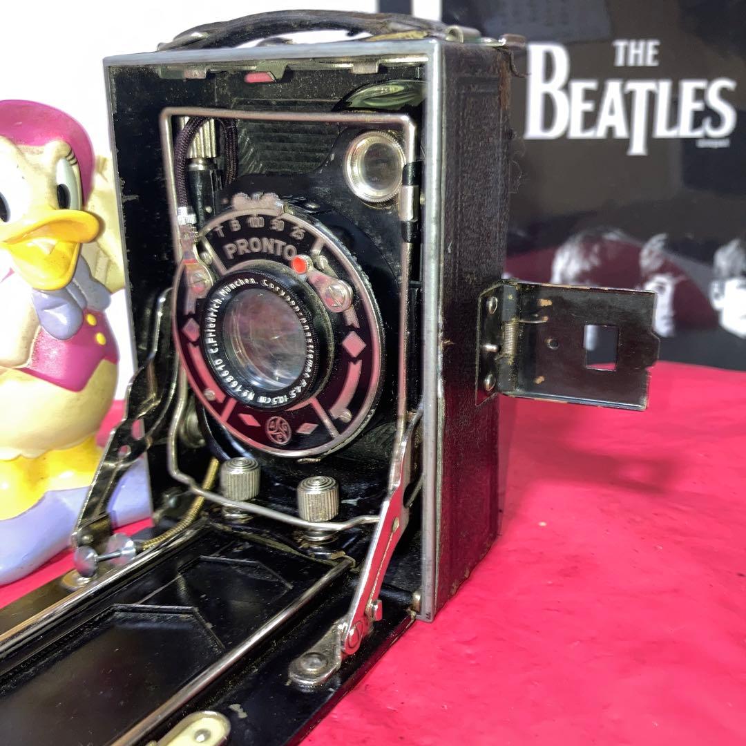 進様専用機貴重珍品CorygonRostax 二眼蛇腹 フィルムパック全付完動