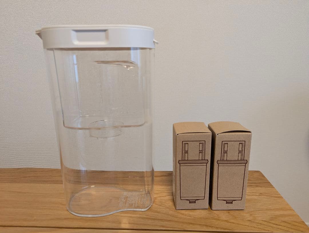 無印良品 アクリル浄水ポット カートリッジ - メルカリ