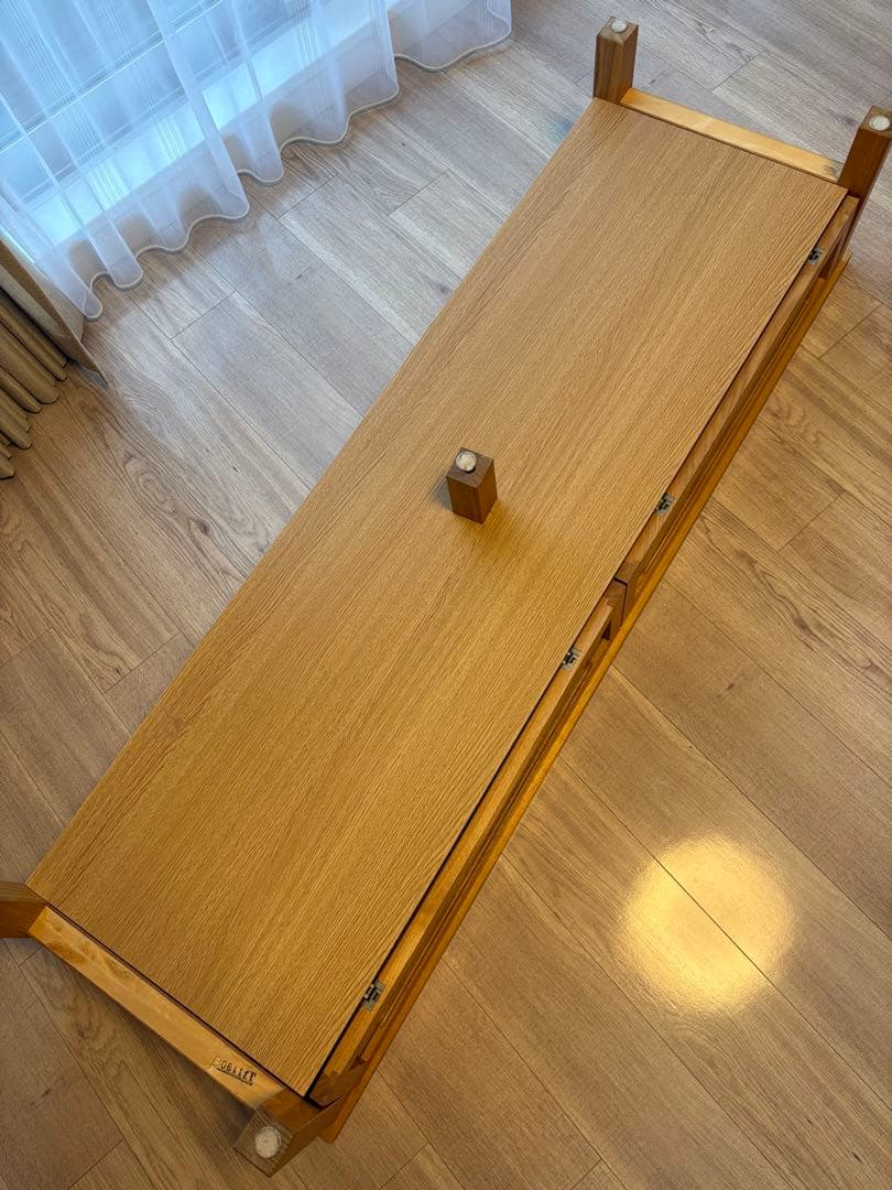 廃盤品 無印良品 テレビボード AVラック タモ材 150cm幅 - メルカリ