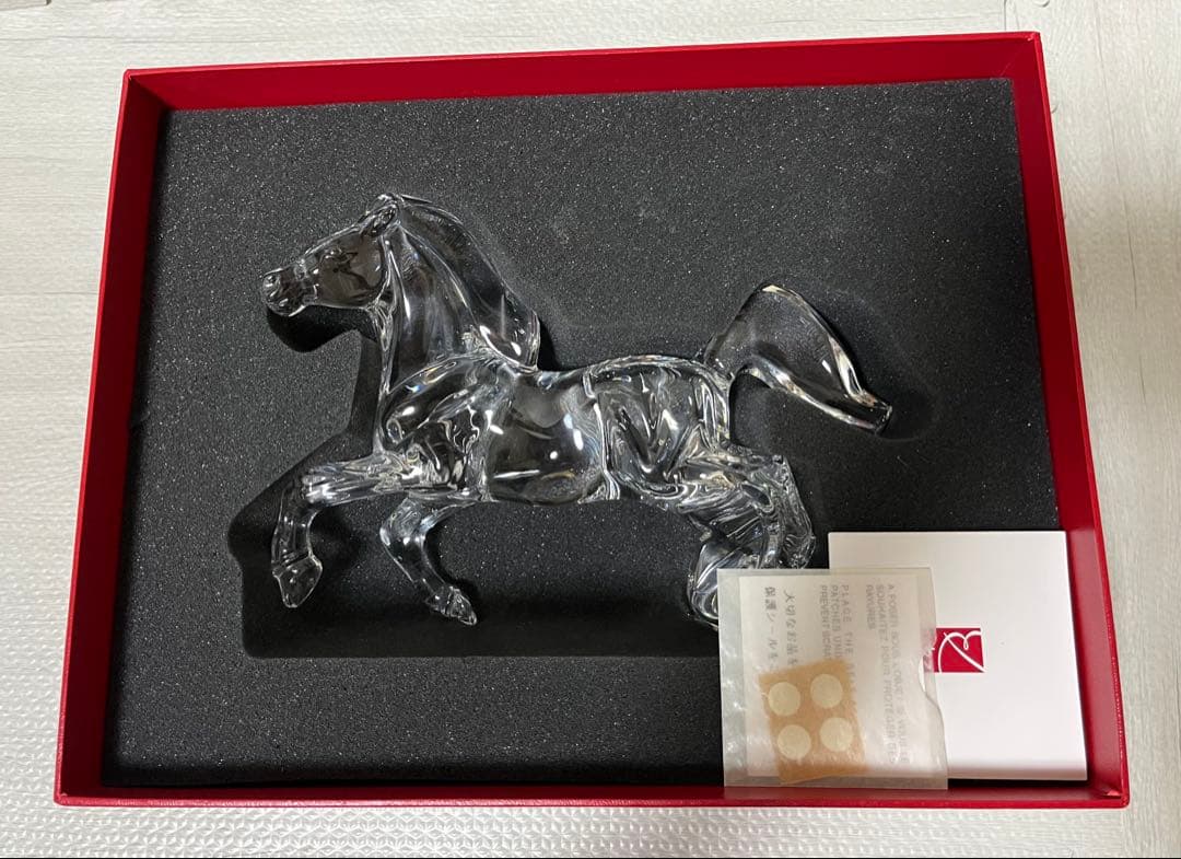Baccarat バカラ 馬 ホース 干支 大型 - メルカリ