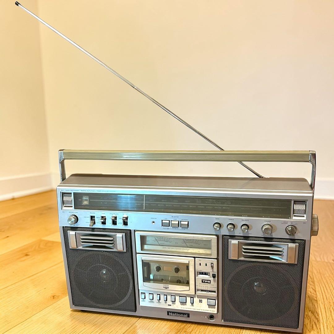 昭和レトロ✨ヴィンテージ品✨National RX-5600 ラジカセ 当時物