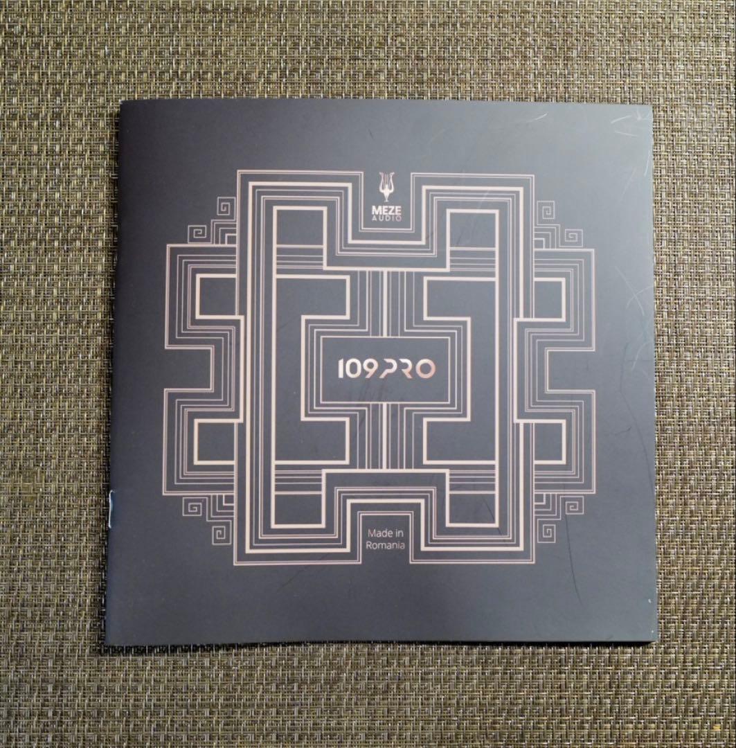 【中古　超美品 早者勝】MezeAudio 109PRO スタンド・リケ付