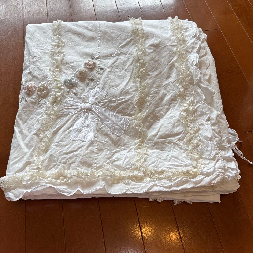 さえらヒスクローネhischroneダブル布団カバー ベルメゾン（BELLE MAISON） 掛け布団カバー ダブル 洗える 掛布団