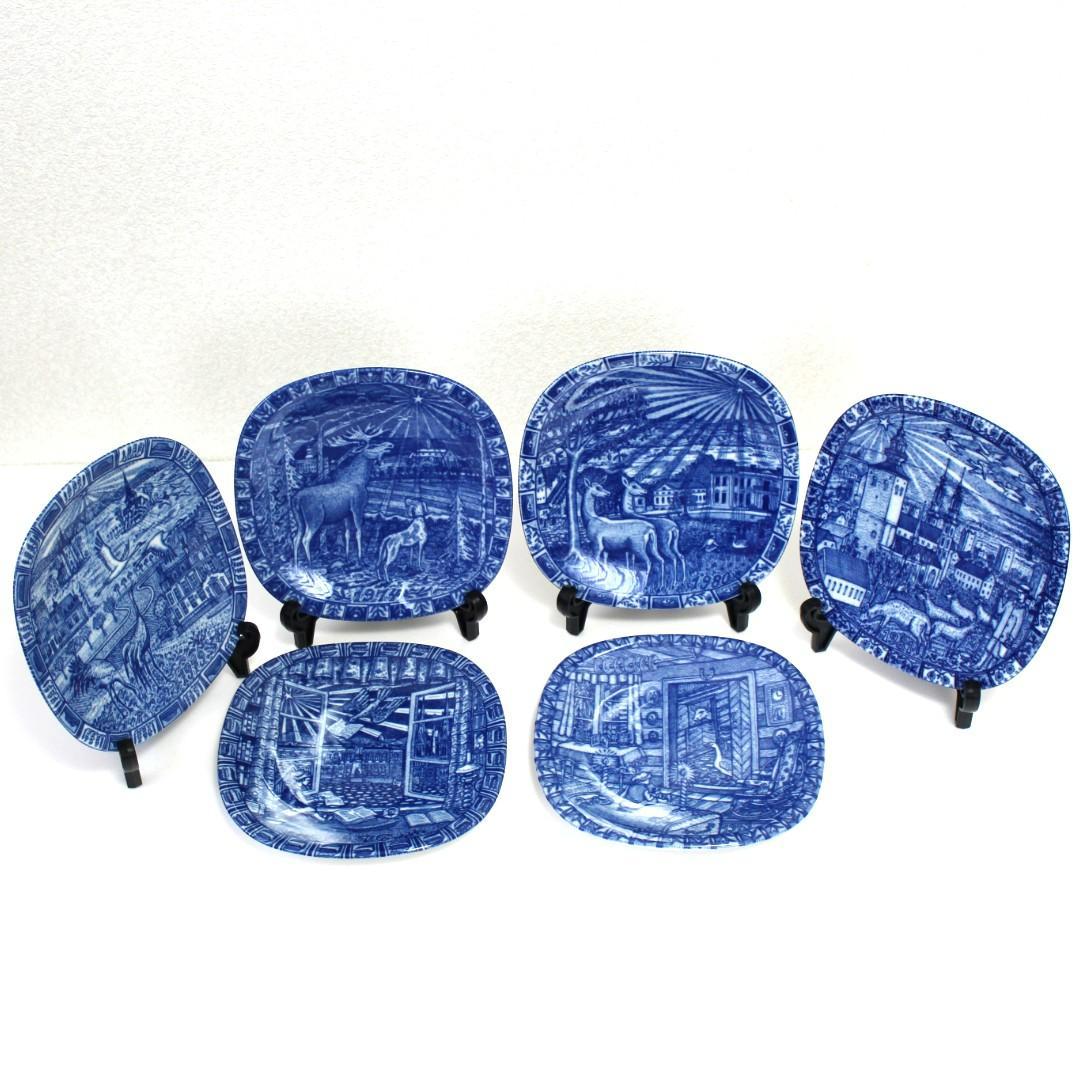 美品・ロールストランド 1980年 飾り皿 グンナーニールンド 北欧