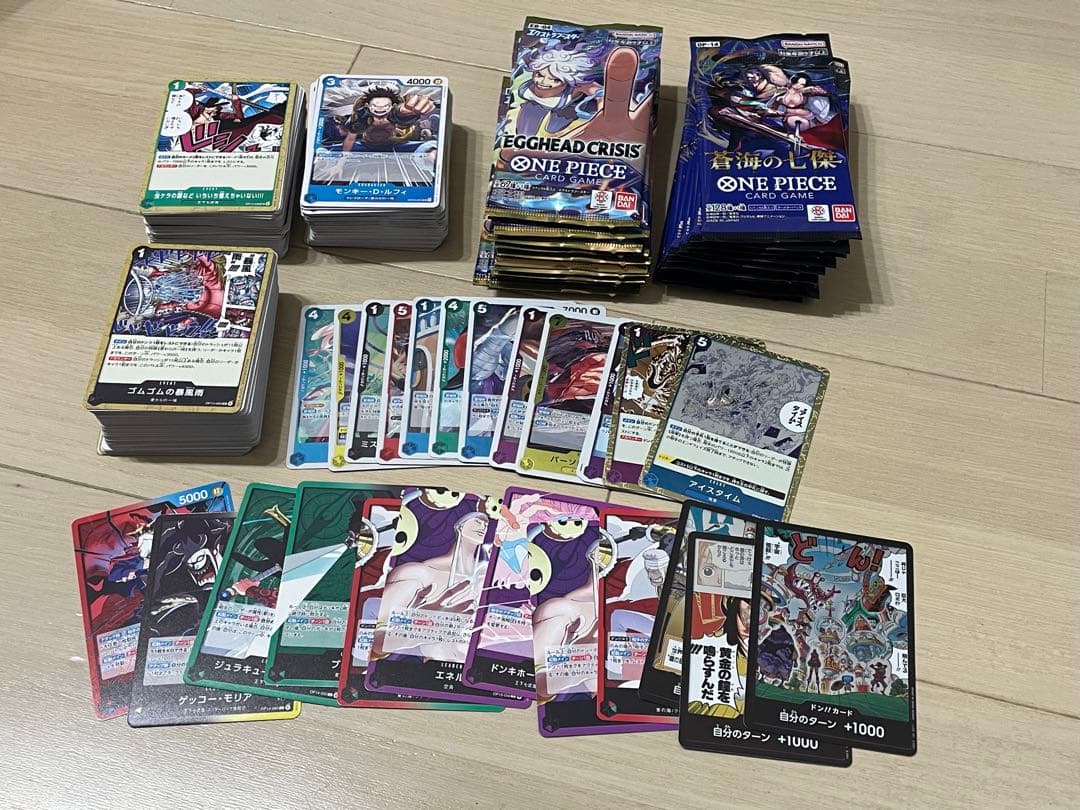 ワンピース カードゲーム まとめ売り 引退品 バラパック - メルカリ