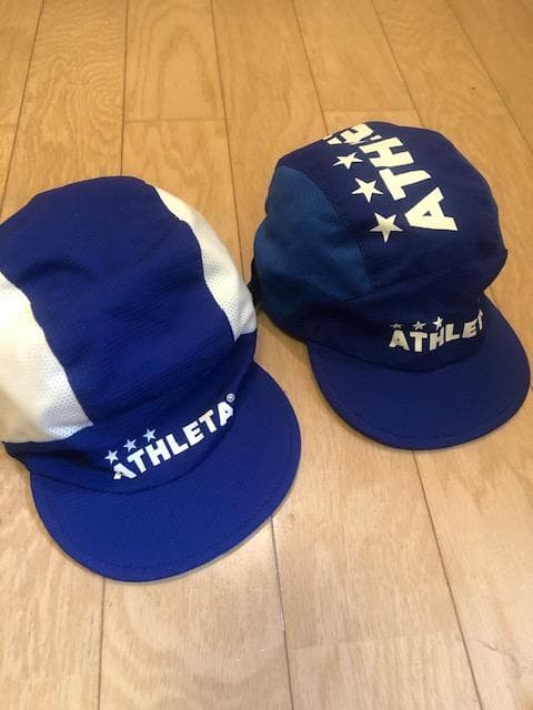 ATHLETA ジュニアサッカーメッシュキャップ 2個セット - メルカリ
