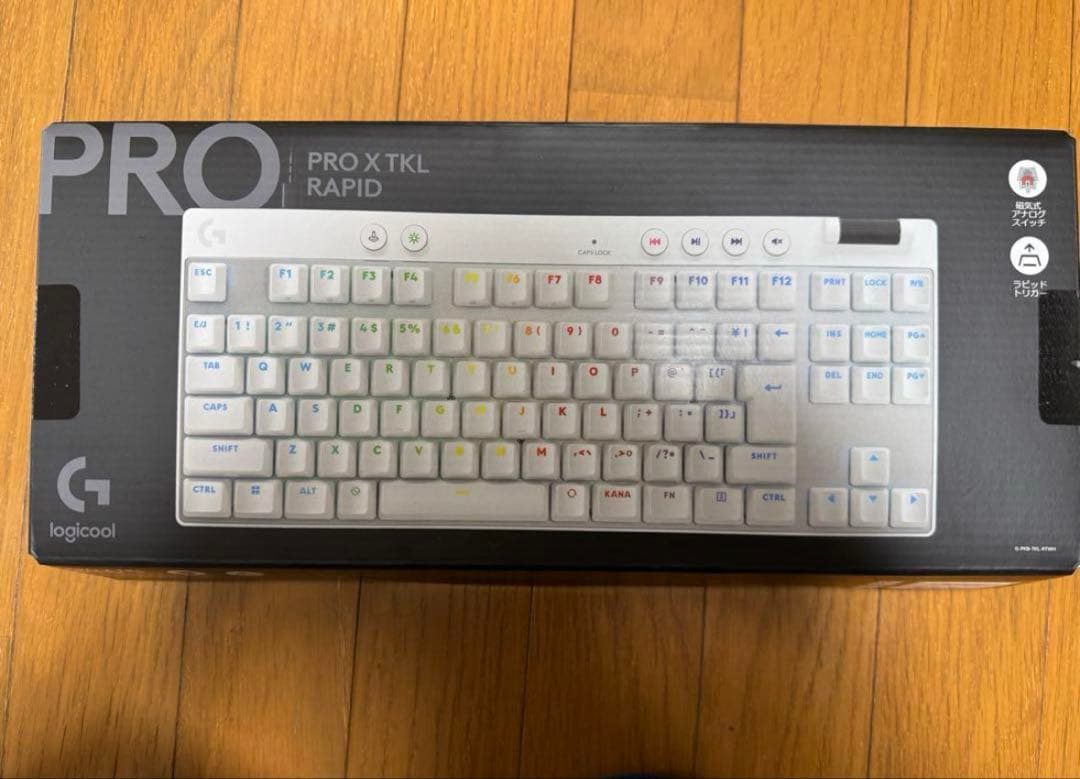 logicool PRO X TKL RAPID ホワイト - メルカリ