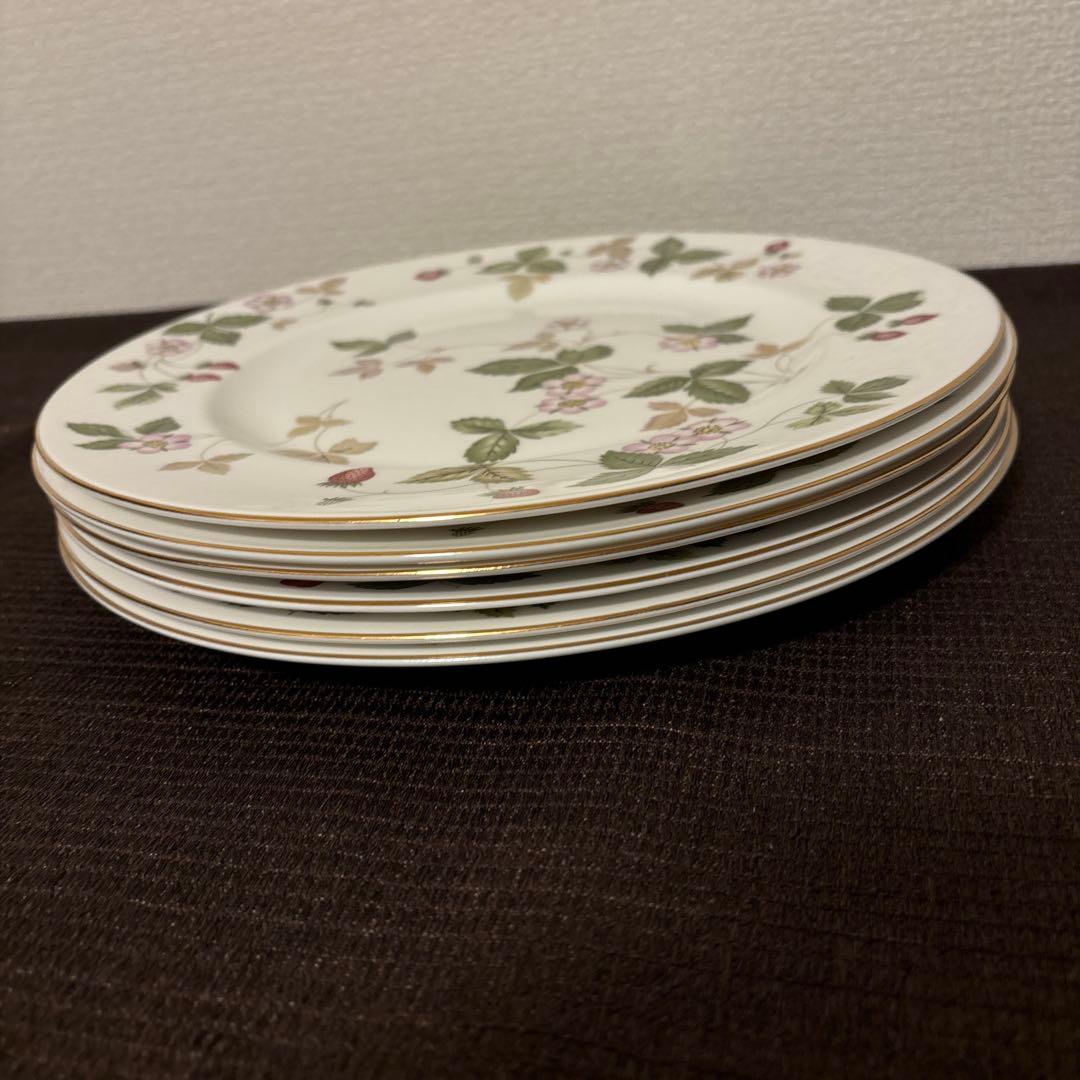 ウェッジウッド　ワイルドストロベリー　ディナープレート　27.5cm