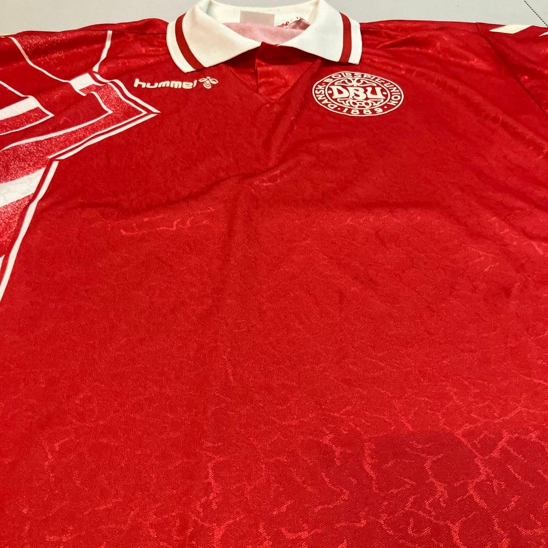 1994 デンマーク代表 ヒュンメル製 ユニフォーム L - メルカリ