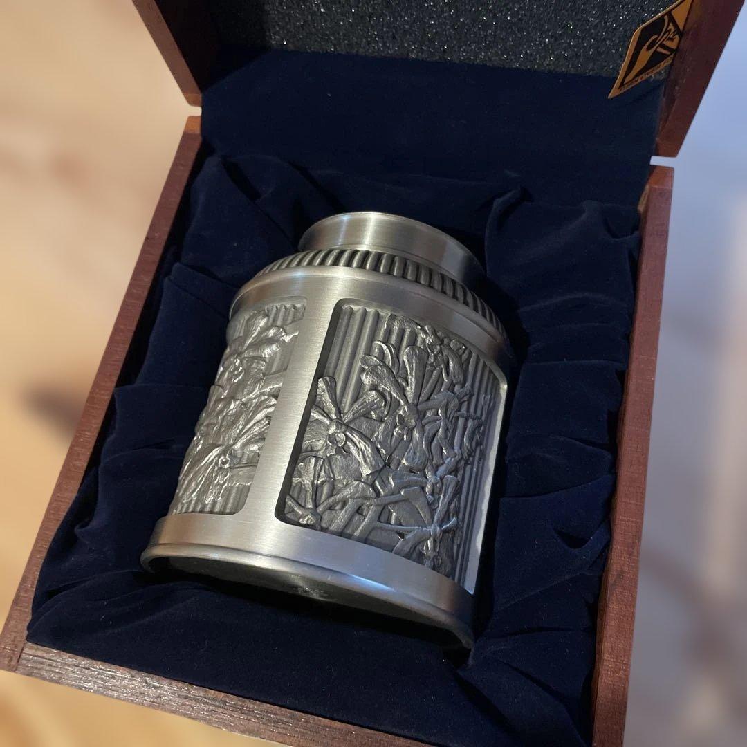 新品】Royal Selangor ロイヤルセランゴールpewter 茶筒 - メルカリ