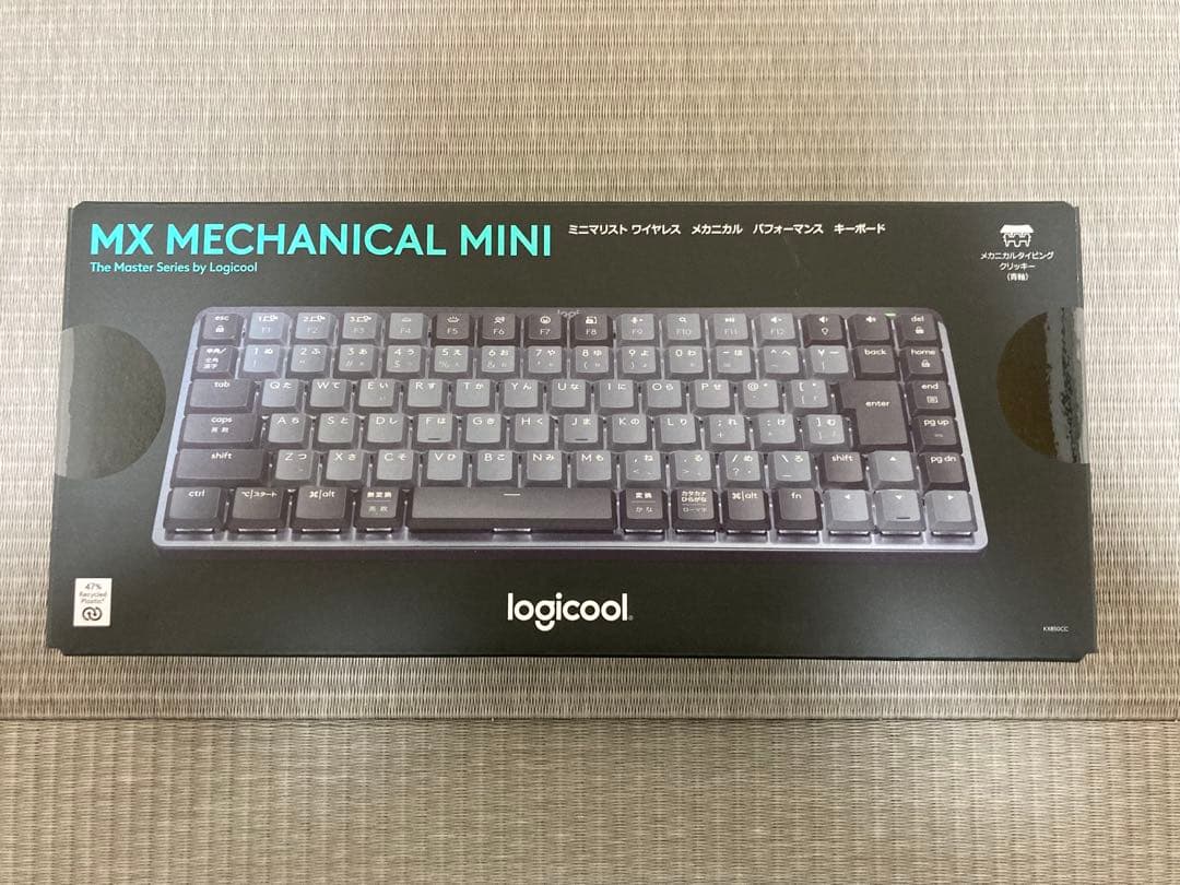 【未開封】Logicool MX Mechanical Mini 日本語 青軸 キーボード MX Mechanical Mini（青軸）(Chrome/Android/Mac/Windows11