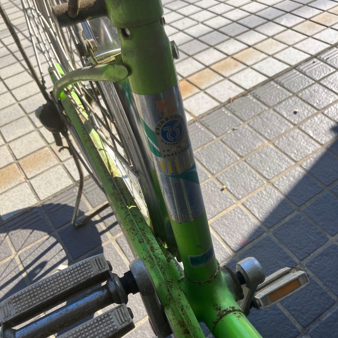 昭和レトロ ビンテージ タカクラ VILLA 自転車 ママチャリ 当時物