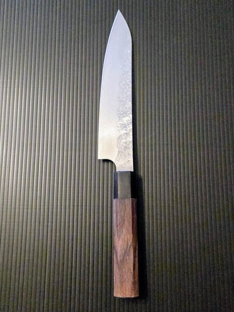 T*O様 二唐 刃物 鍛造所 槌目ダマスカス 牛刀 筋引き ペティ SPG ST