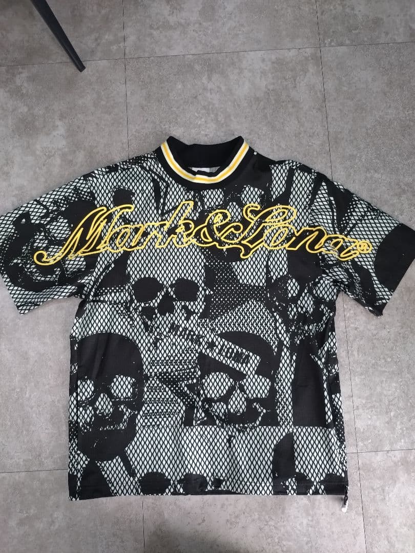 MARK & LONA スカルデザイン ゴルフシャツ サイズ48 - メルカリ