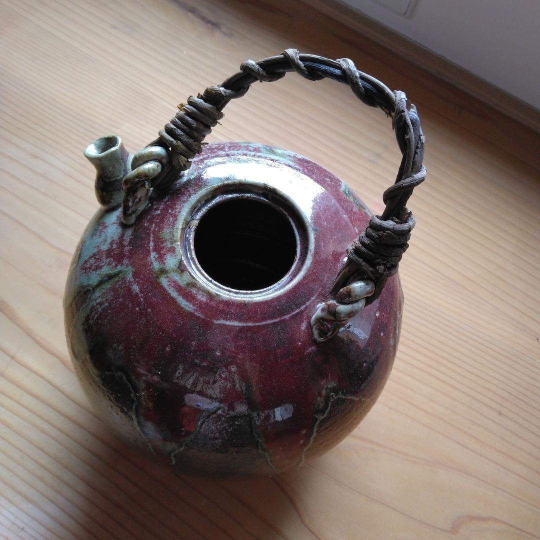 しがらき焼 南部土瓶花入 - メルカリ