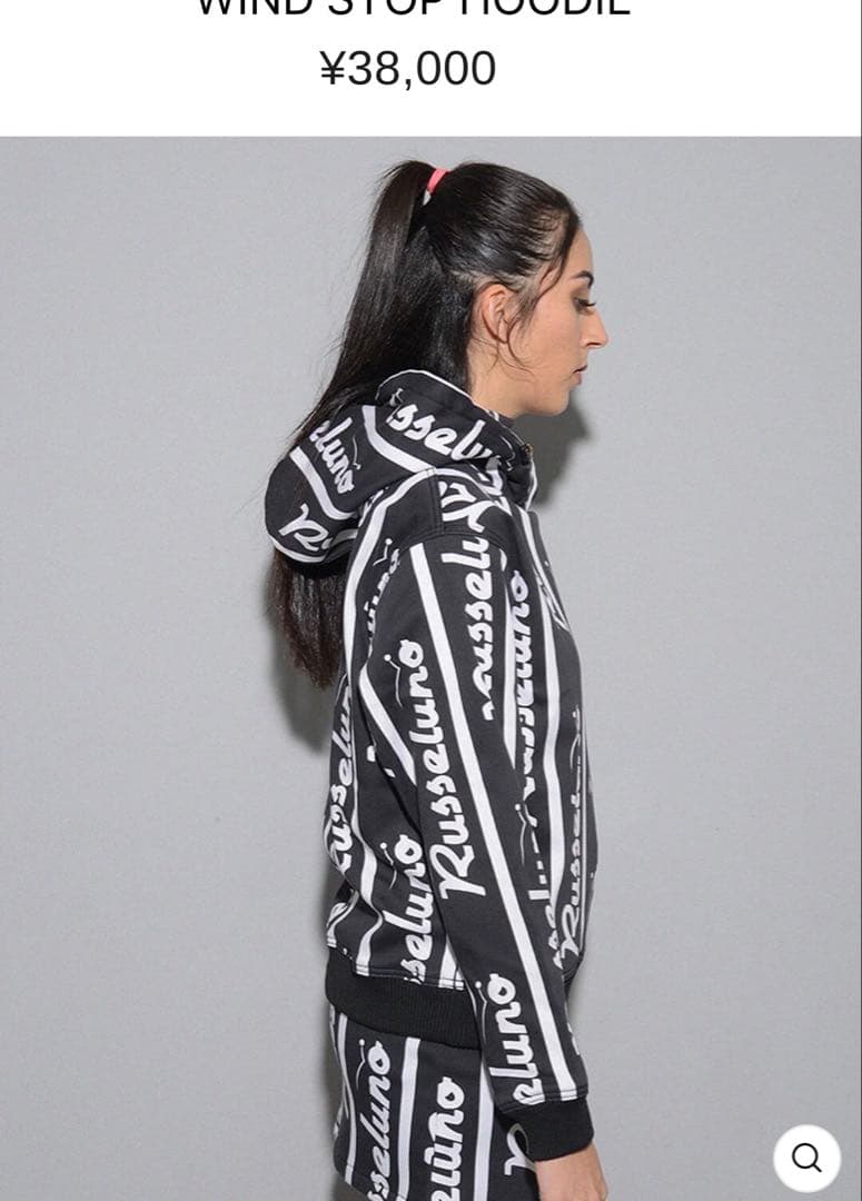 ラッセルノ ゴルフウェア フード付きパーカーとスカート サイズ1