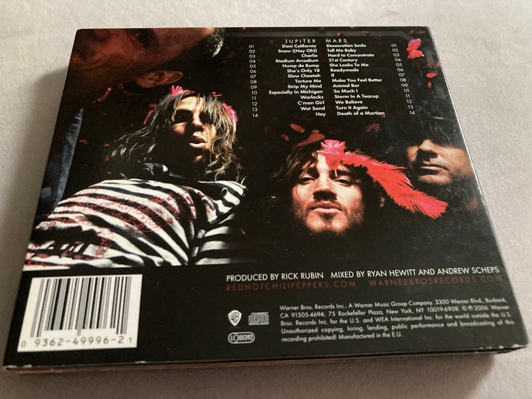 レア レッチリ 直筆 サイン CD red hot chili peppers - メルカリ