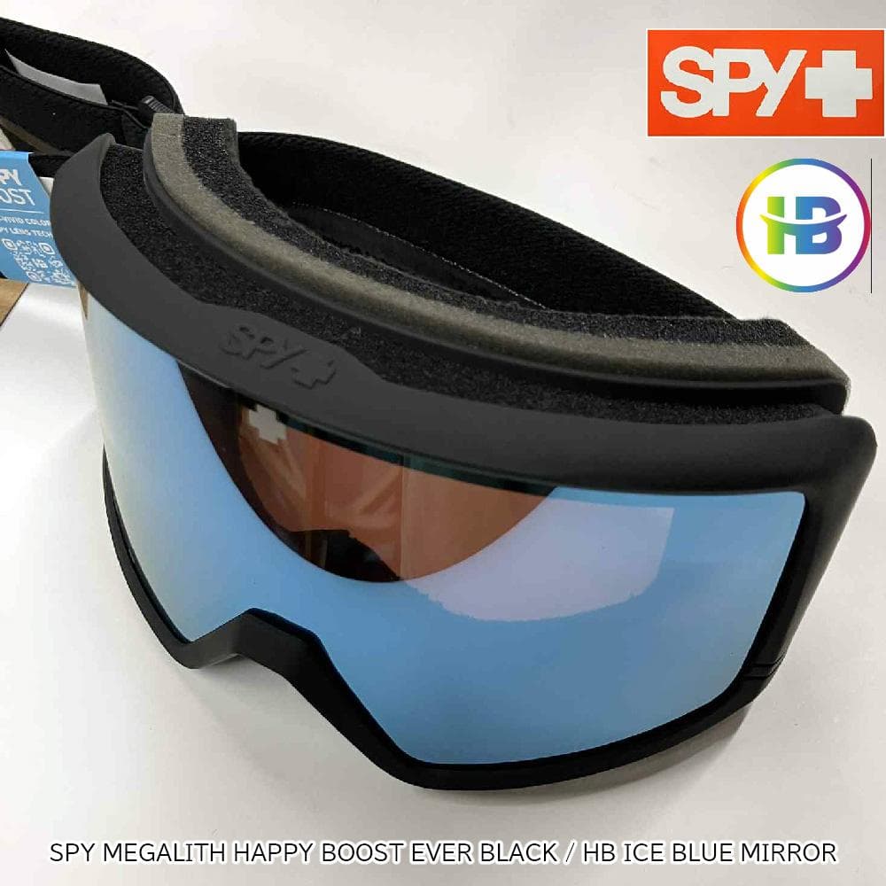 【新品】25-26 SPY+ MEGALITH HAPPY BOOST ゴーグル 20%OFF【SPY】スパイ 25-26 MEGALITH c: Black Metal / Lens: Happy
