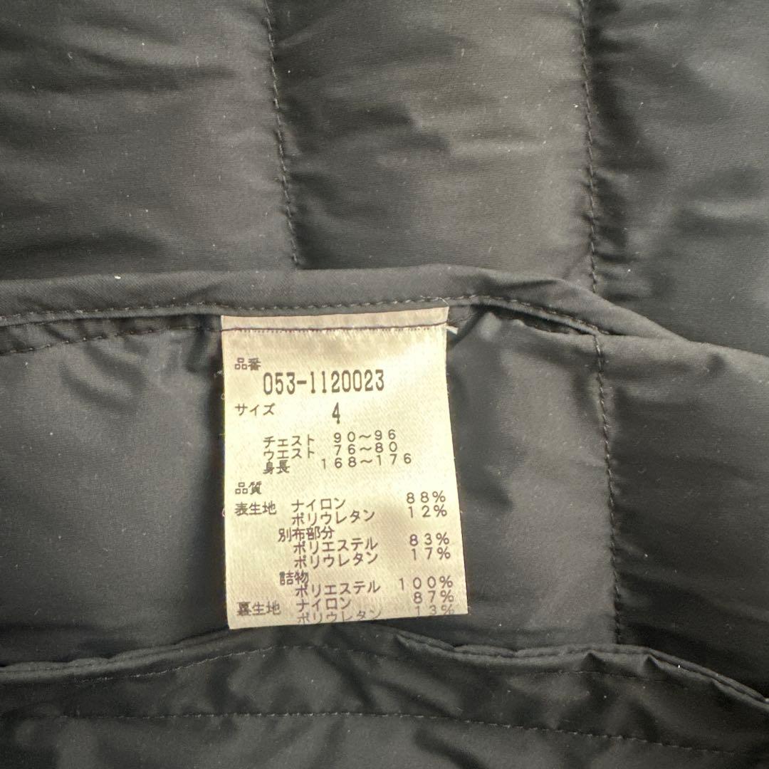 PEARLY GATES ダウンジャケット グリーン系チェック - メルカリ