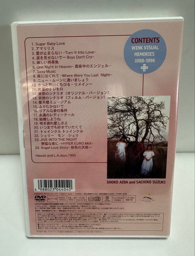 WINK VISUAL MEMORIES 1988-1996 管理No.4