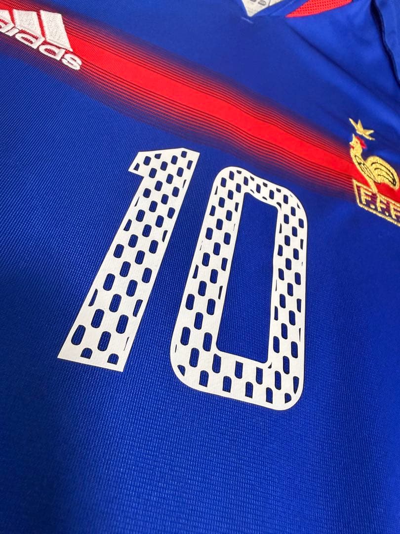 貴重/正規品】美品 ジダン フランス代表 ユニフォーム 即発送