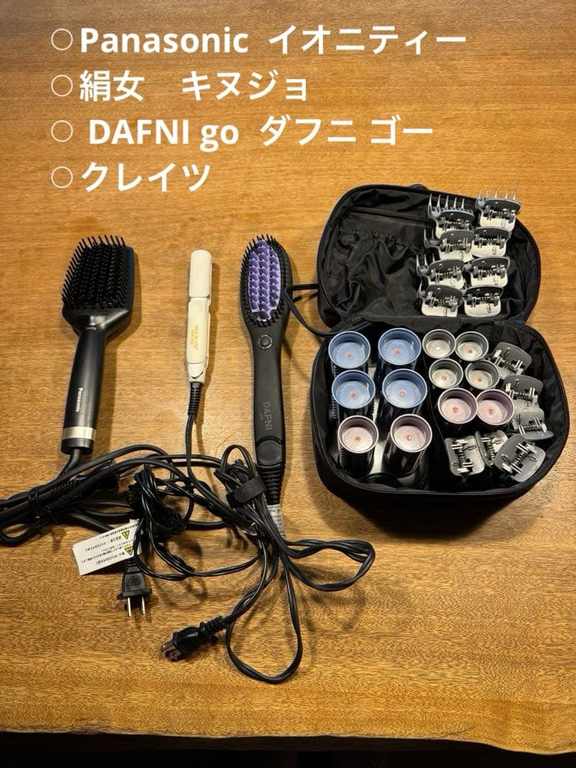 Panasonic イオニティ 絹女　シルクプレート　クレイツ　DAFNI 楽天市場】クレイツ コテ（メーカー絹女）（ドライヤー・ヘアアイロン