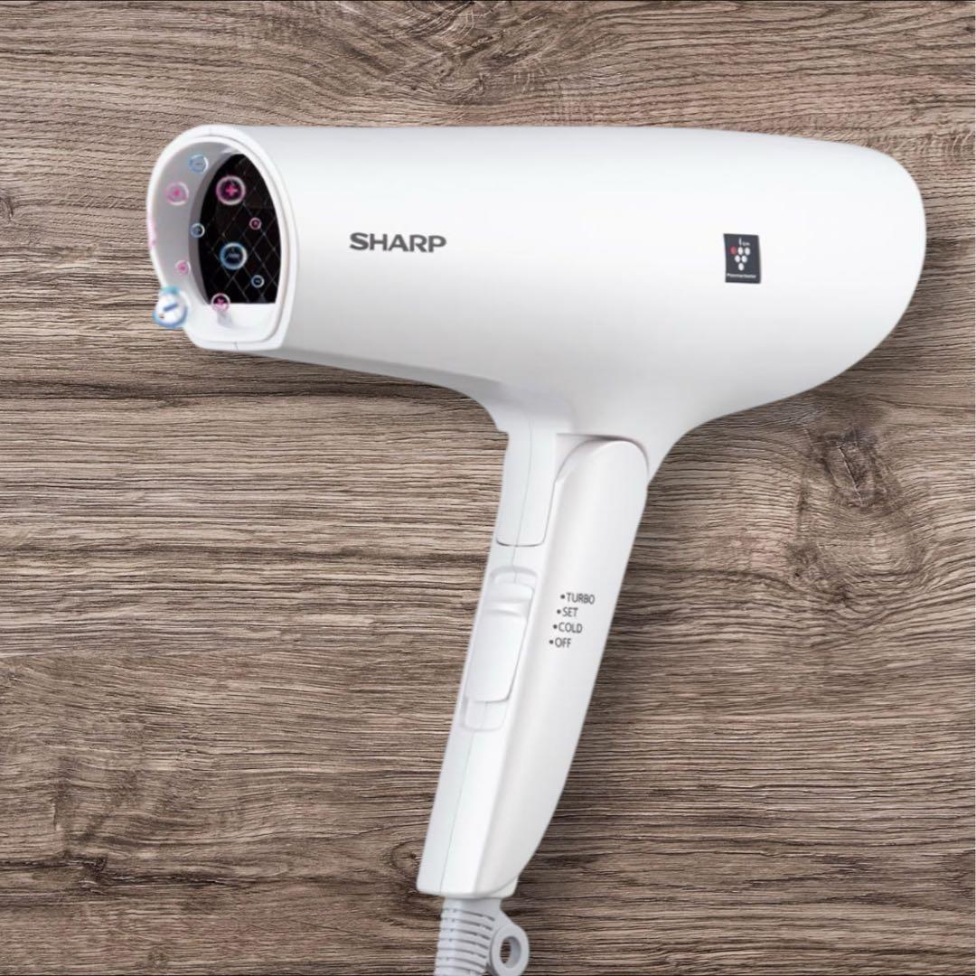新品シャーププラズマクラスタードライヤー IB-RP7-W ホワイト 速乾 美