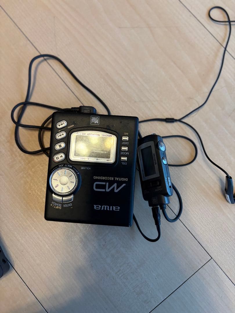 希少・リモコン付】AIWA アイワ ポータブルMDレコーダー AM-F70 - メルカリ