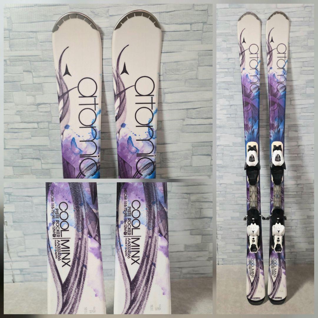 アトミック ATOMIC COOL MINX 146cm レディース スキー板 - メルカリ