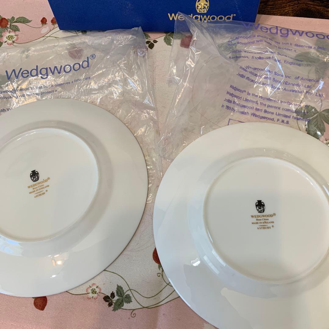 希少　ウェッジウッド アストバリー　ピンク　17.5cm ケーキプレート　1枚