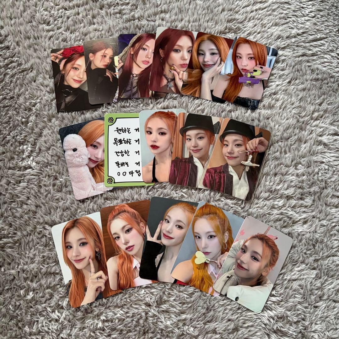 itzy born to be 特典 トレカ 17枚 セット イェジ - メルカリ